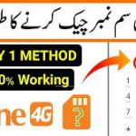 How To Check Ufone Number Code In 2025?