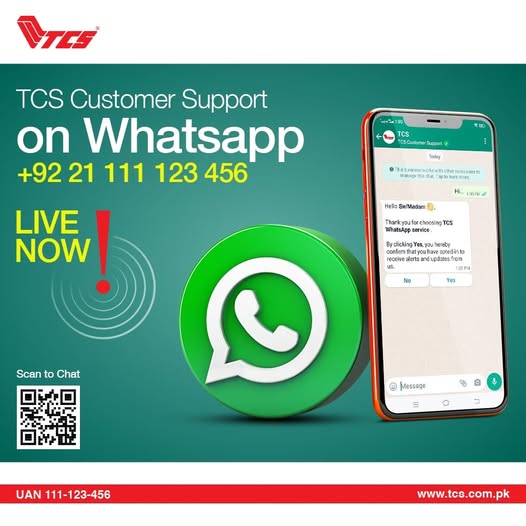 TCS Chat with Us on WhatsApp