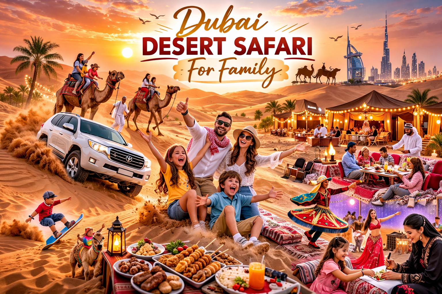 Dubai Desert Safari For Family